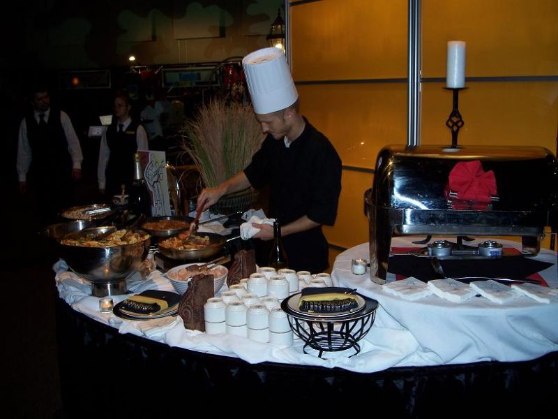 chef at event